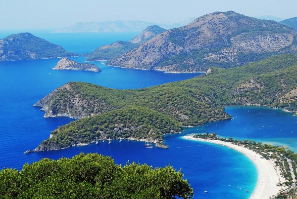 The views enjoyed on a luxury yacht charter Turkey